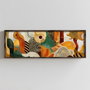 Wallity LAC153-120 Pintura Decorativa Multicolor en MDF de 120 x 40 cm